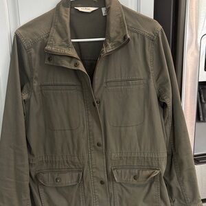 L.L. Bean Khaki Utility Jacket